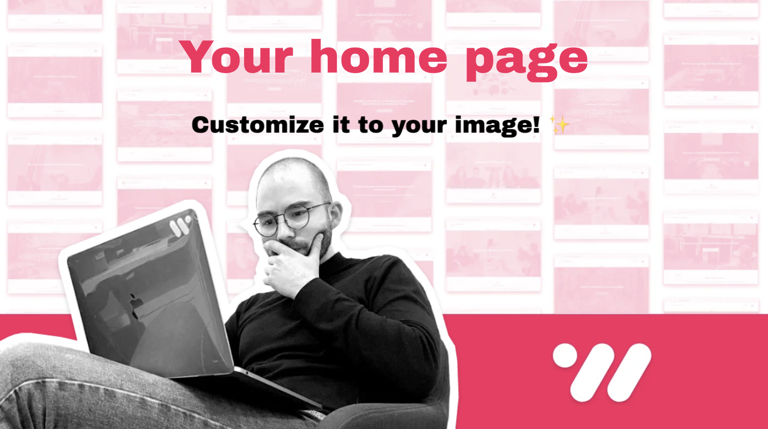 Votre page d'accueil à votre image ! 💁